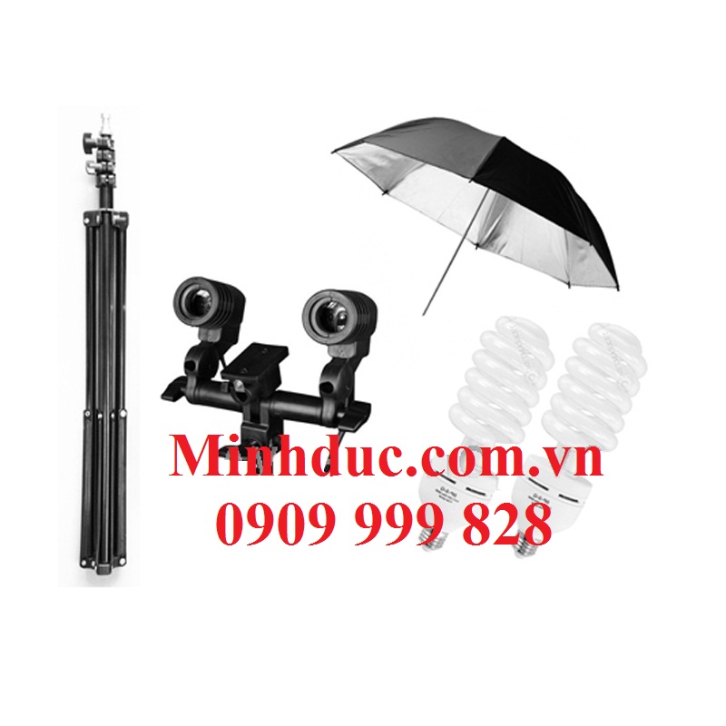 Bộ đèn chụp sản phẩm ánh sáng liên tục 310W.